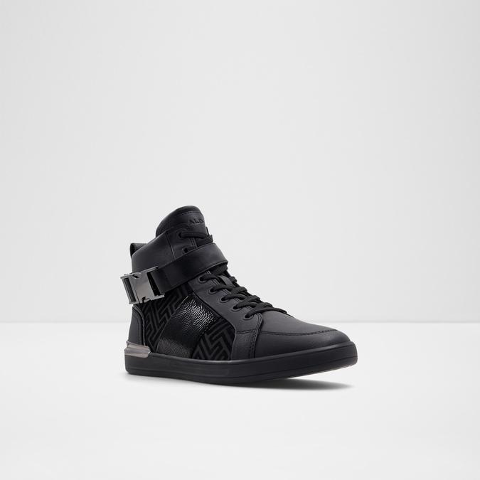 Brauerr Men's Black Sneakers image number 3