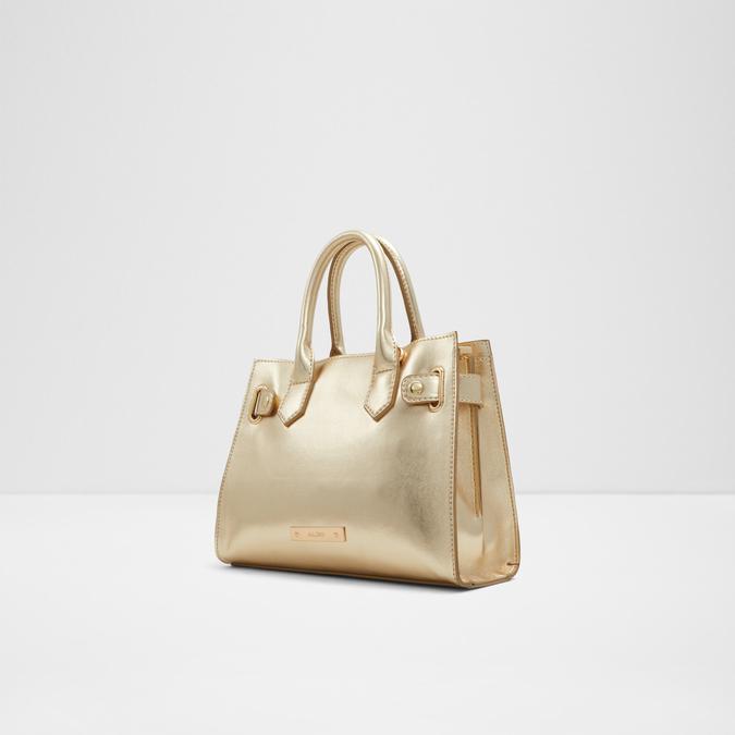 Lockette Women's Gold Satchel