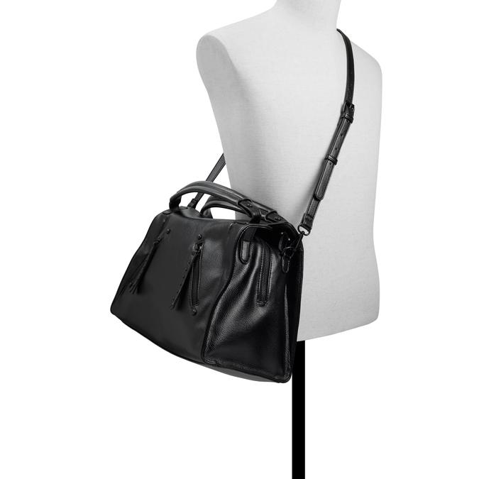 Borsa Women's Black Satchel image number 3