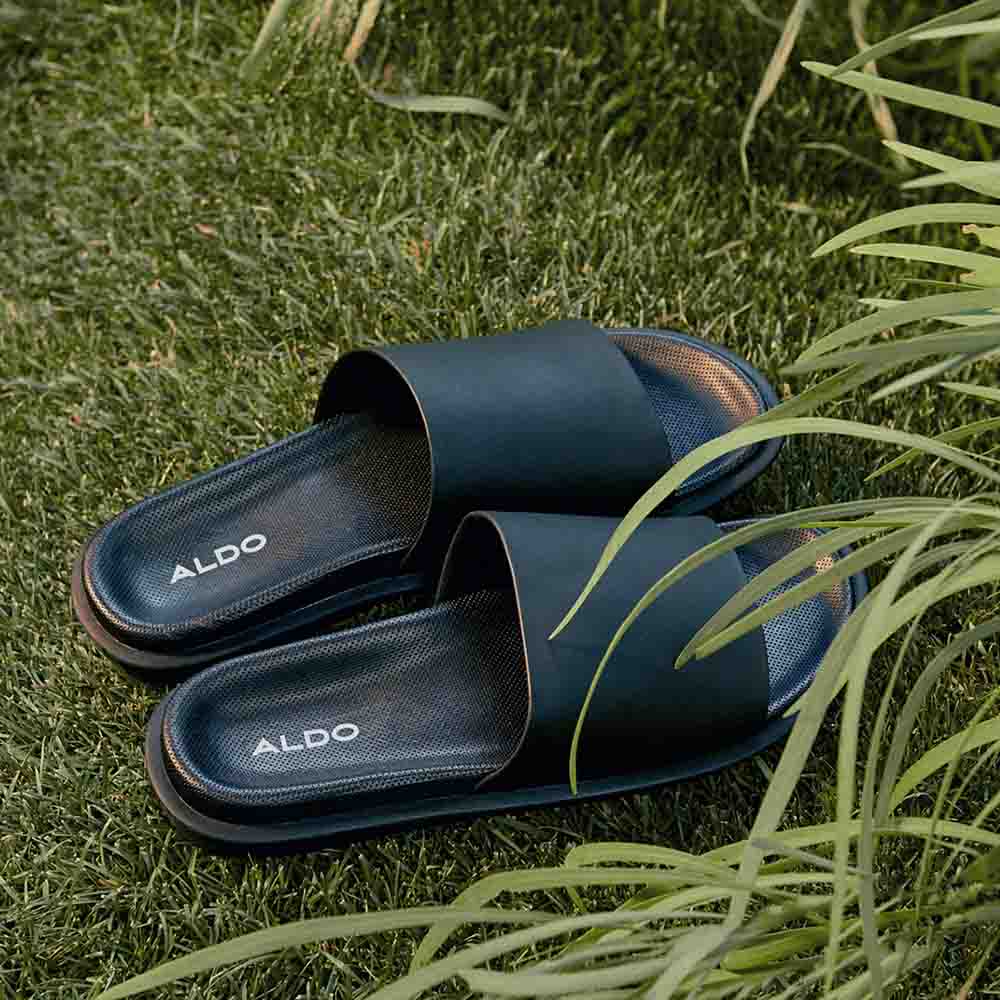 Atrani-In Men's Black Strap Sandals Aldo Shoes