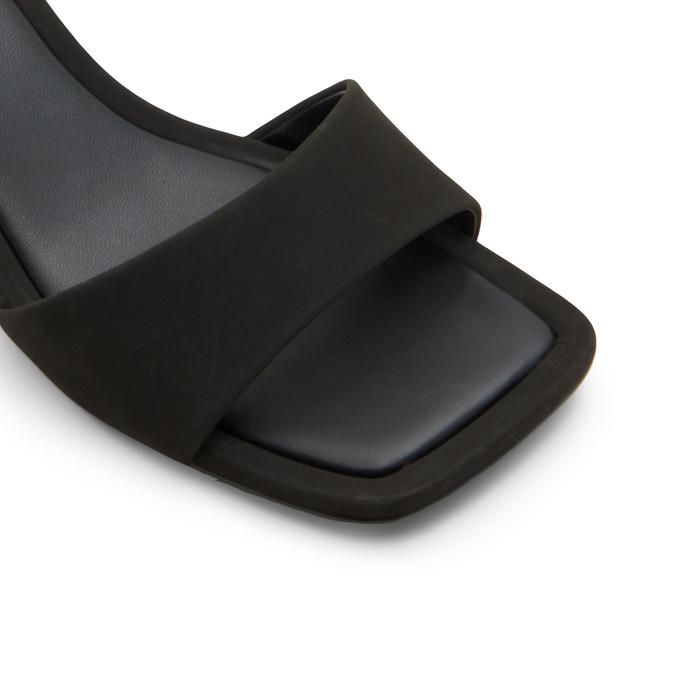 Vickie Women's Black Block Heel Sandals image number 2