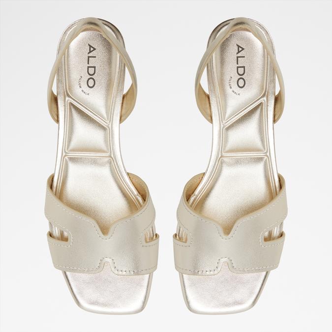 JAVAMANNON Gold Women Heels image number 5