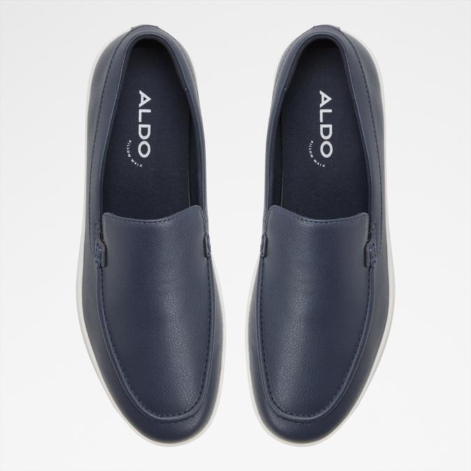 GINOA Navy Men Sneakers Slip On image number 5