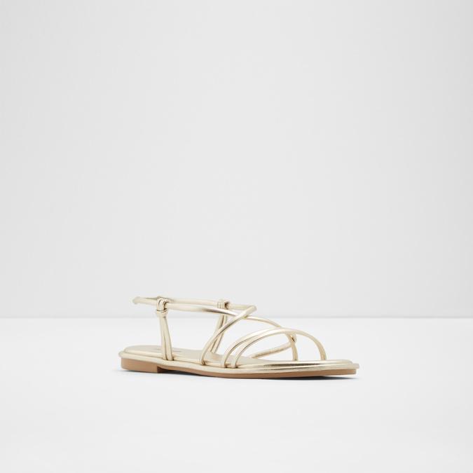 Kuerten Women's Gold Flat Sandals image number 3