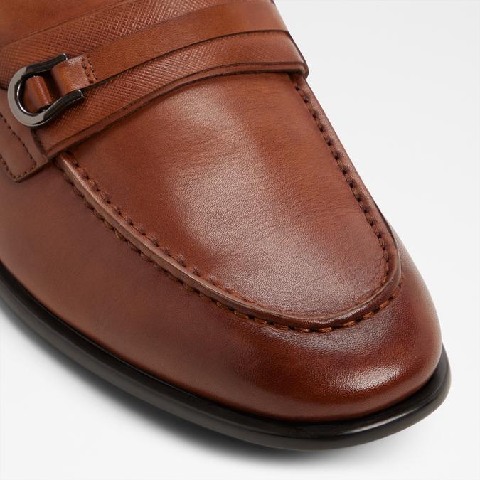 STANLYA Cognac Men Dress Loafers image number 4