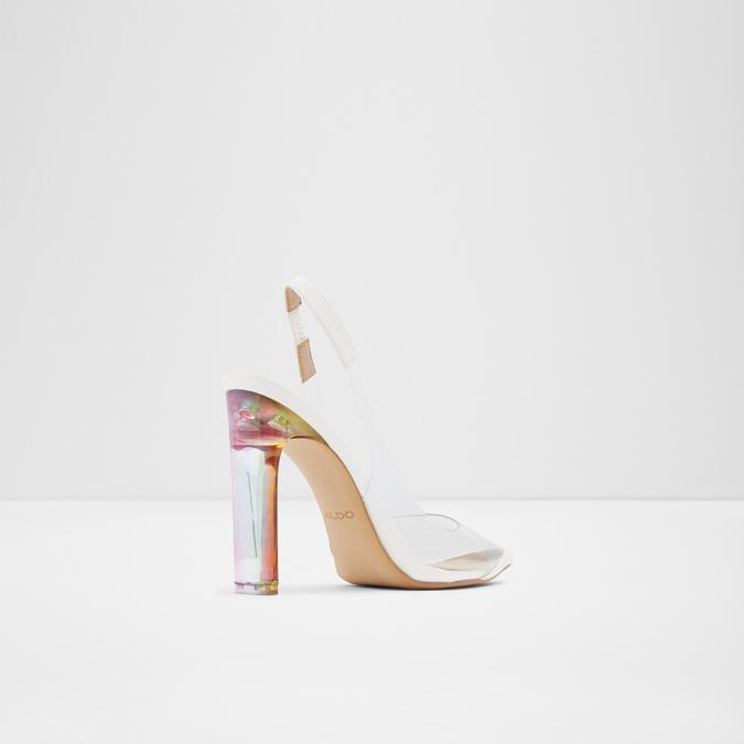 Feiwia Women s Clear Block Heel Shoes Aldo Shoes