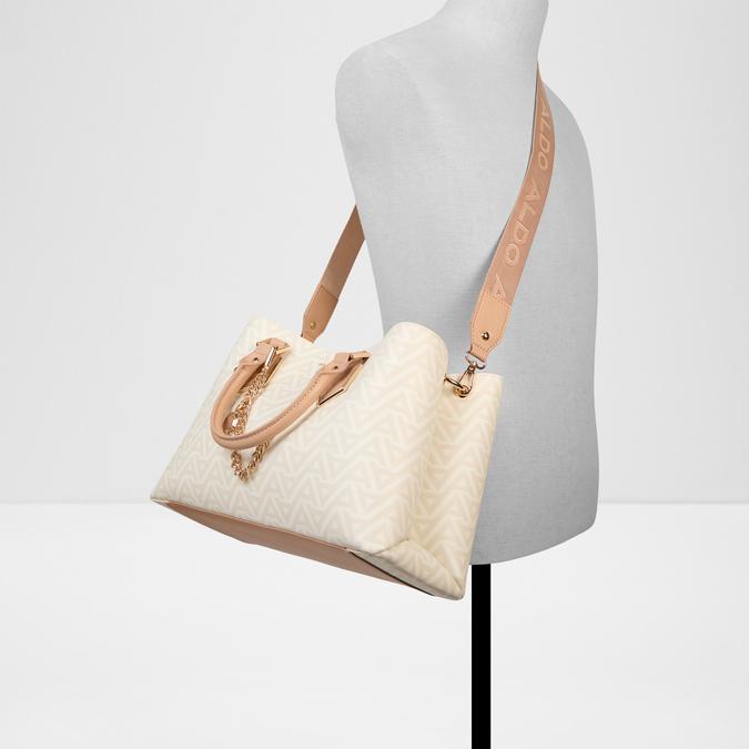 Baeli Women's Beige Satchel image number 3