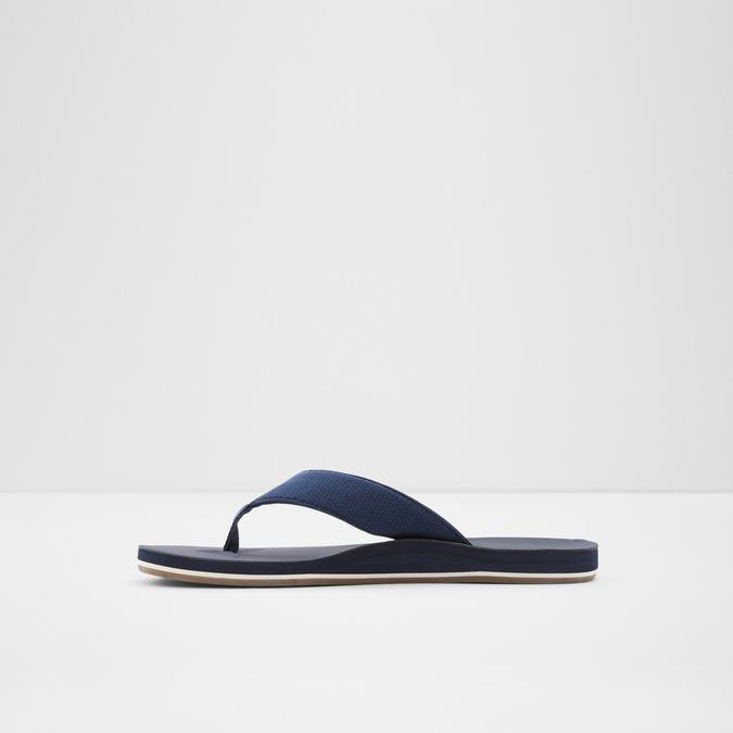 Weallere Men's Navy Thong Sandals image number 2