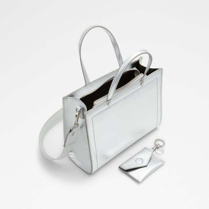 Sincerely Women's Silver Satchel image number 2