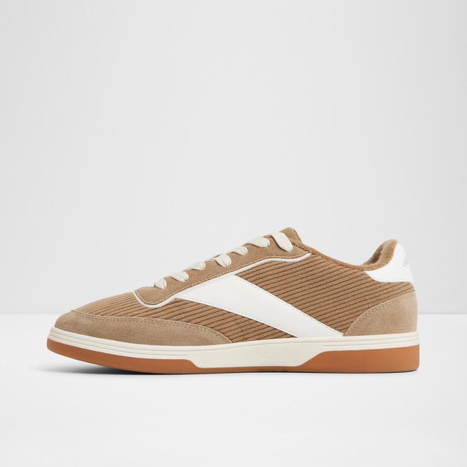 Ashwina-In Men's Brown Low Top Sneakers image number 3