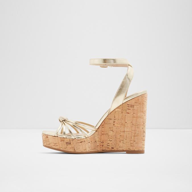 Kaoedia Women's Gold Wedges image number 3