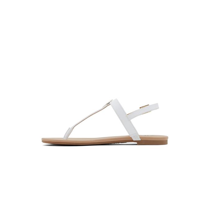 Danina Women's White Sandals image number 2