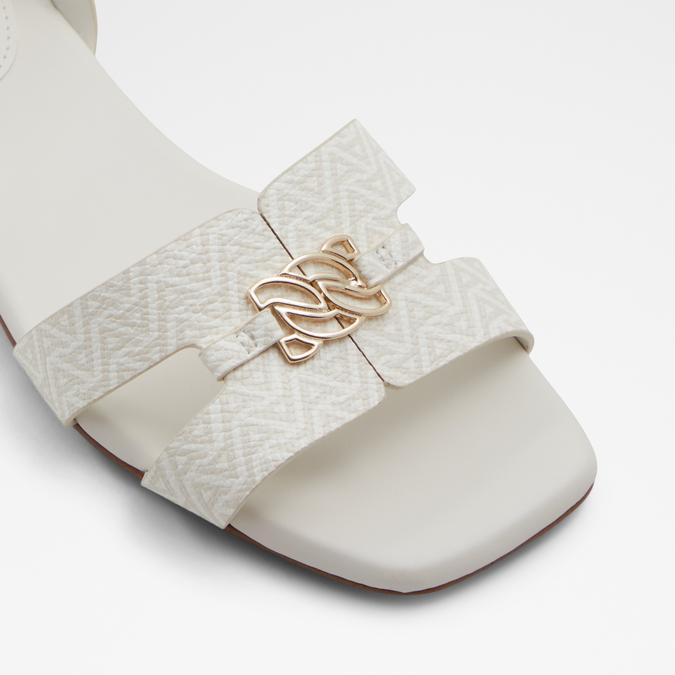 Jinane Women's Beige Block Heel image number 5