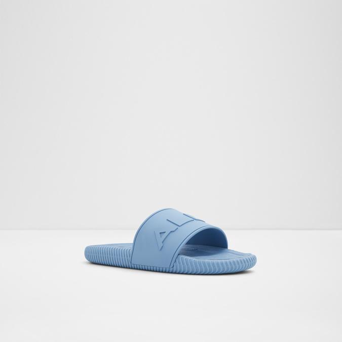 Poolslide Men's Light Blue Sandals image number 4