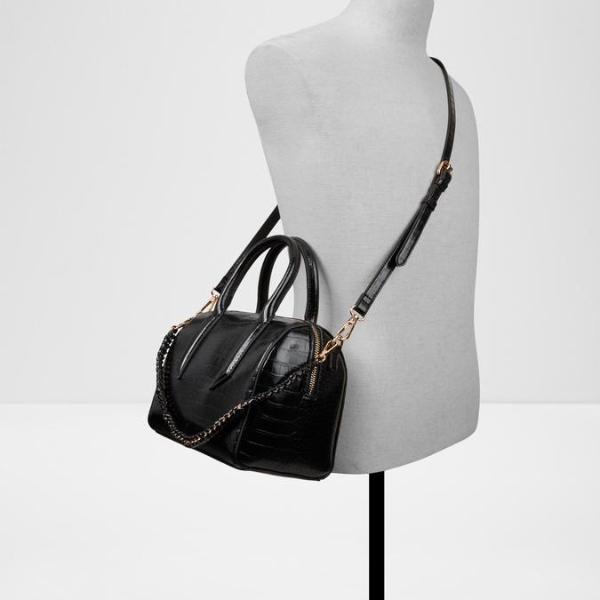 Albalaerel Women's Black Satchel image number 3