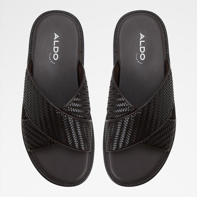 Tarika-In Men's Brown Strap Sandals
