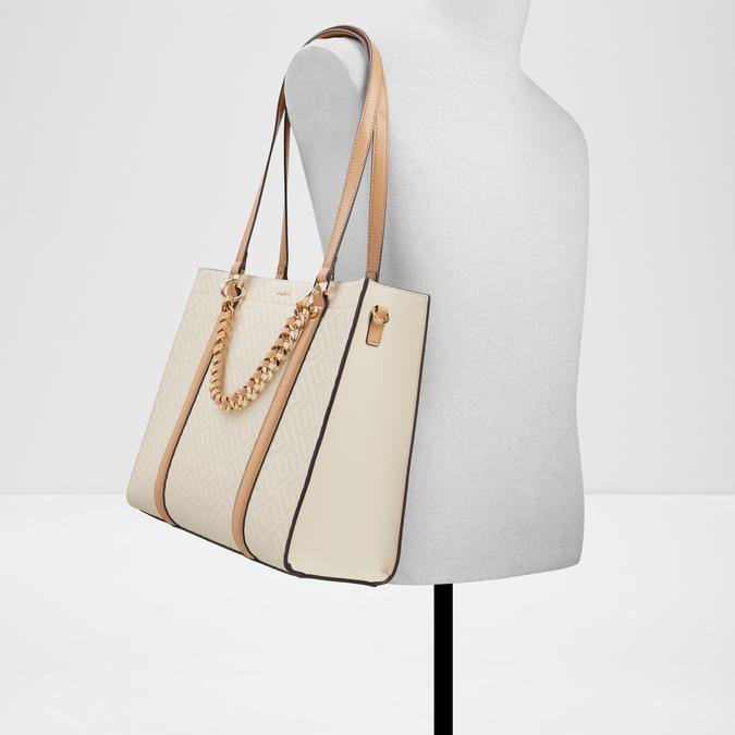 Ameli Women's Beige Satchel image number 3