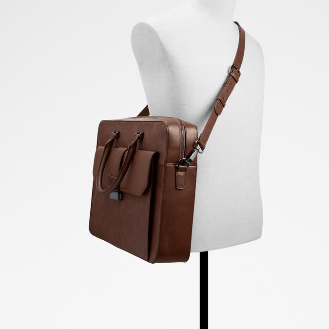 Vermon Men's Brown Laptop Bag image number 3