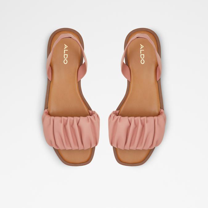 Brelden Women's Bright Pink Flat Sandals