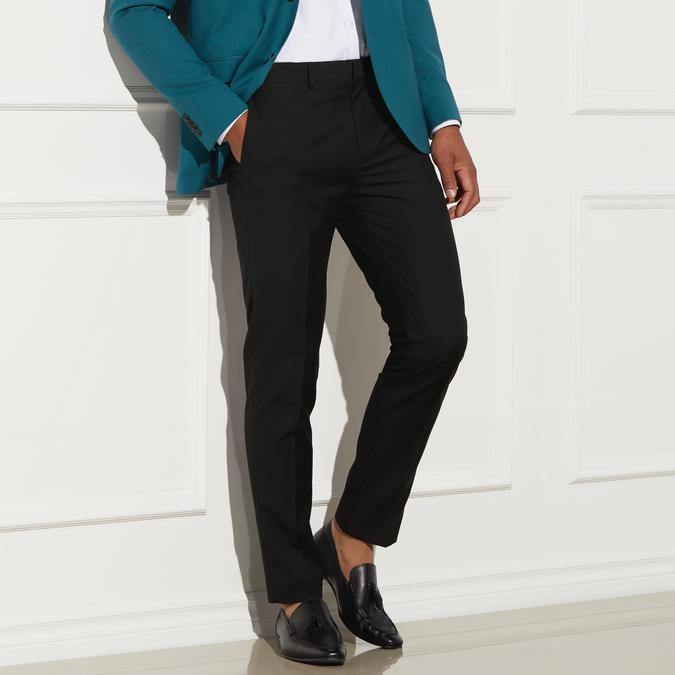 Mireadien Men's Black Dress Loafers image number 1