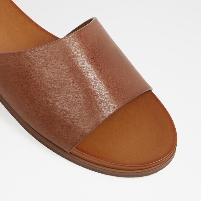 Droski Women's Cognac Flat Sandals image number 3