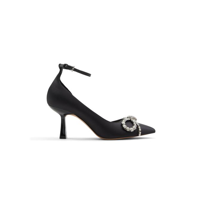 Aurah Women's Black Pumps image number 0