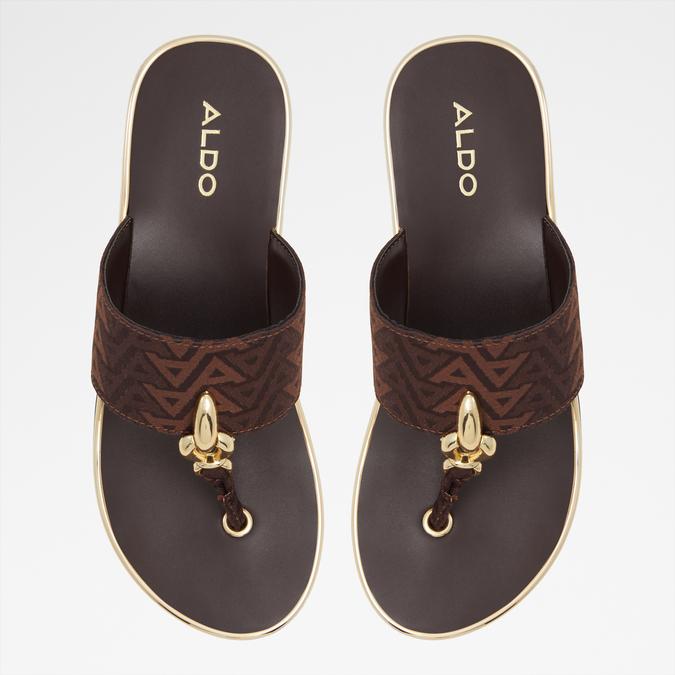 PENELOPY Brown Women Sandals image number 5