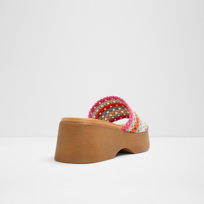 Yassu Women's Multicolour Wedges image number 3