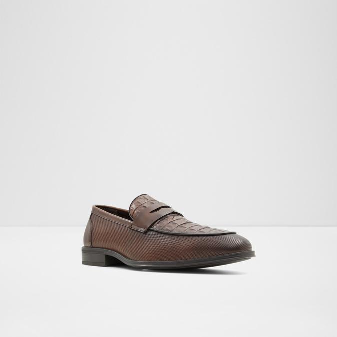 Purvu Men's Dark Brown Dress Loafers image number 3