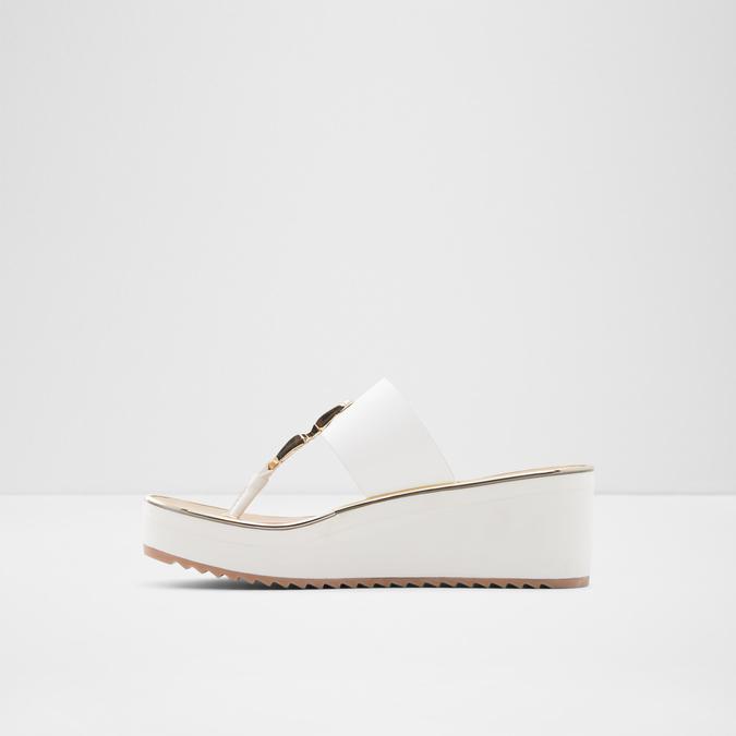 Toea Women's White Sandals image number 3