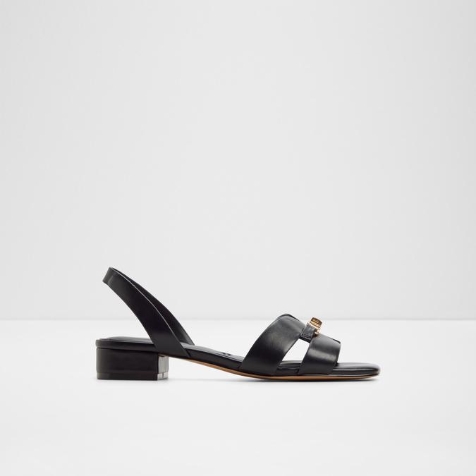JAVAMINA-IN BLACK Women Block Heel Sandals