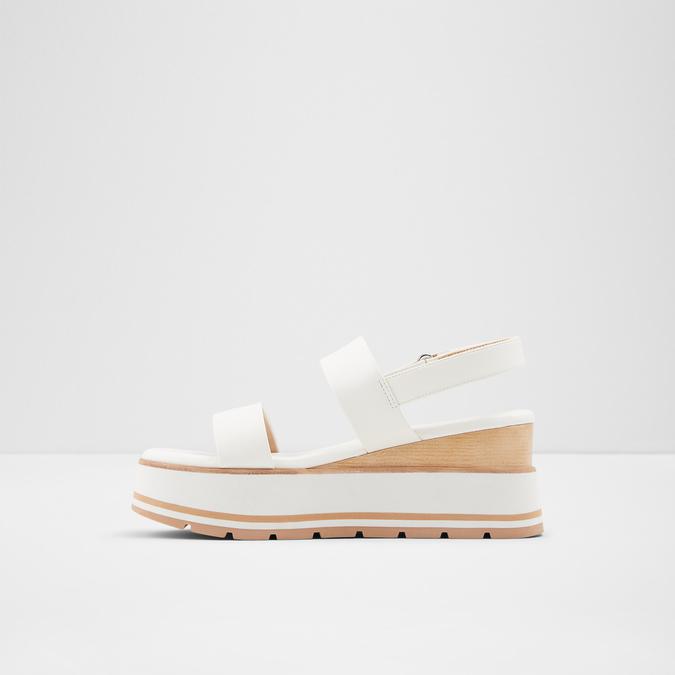 Onalisa Women's White Wedges image number 3