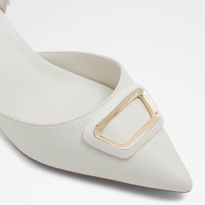 Giocante Women's White Pumps image number 5