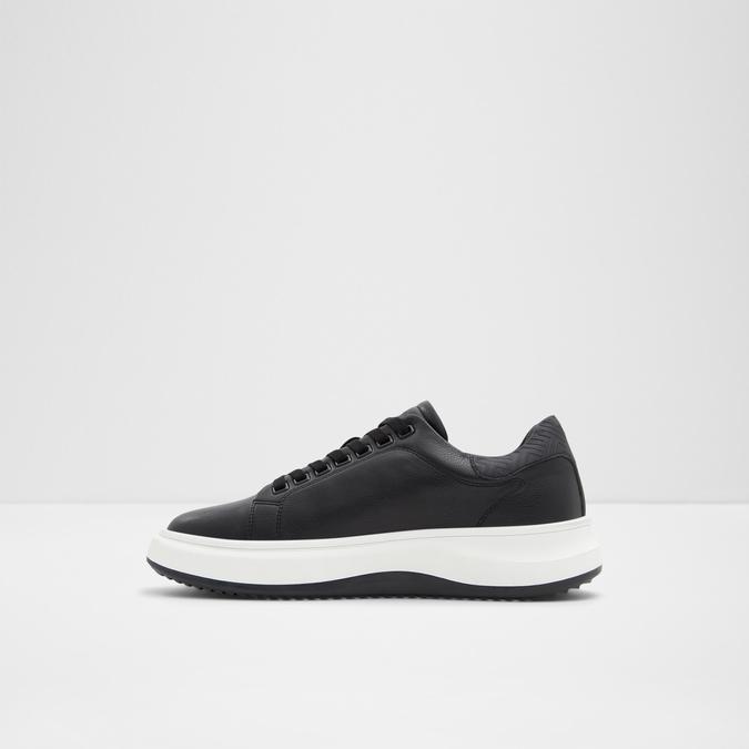 Wavespec Men's Black Sneakers image number 2