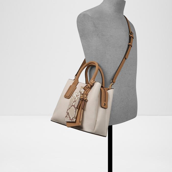 Jeynna Women's Beige Satchel image number 3