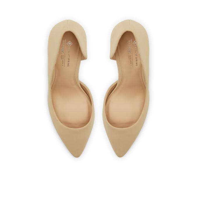 Ninaa Women's Beige Pumps image number 1