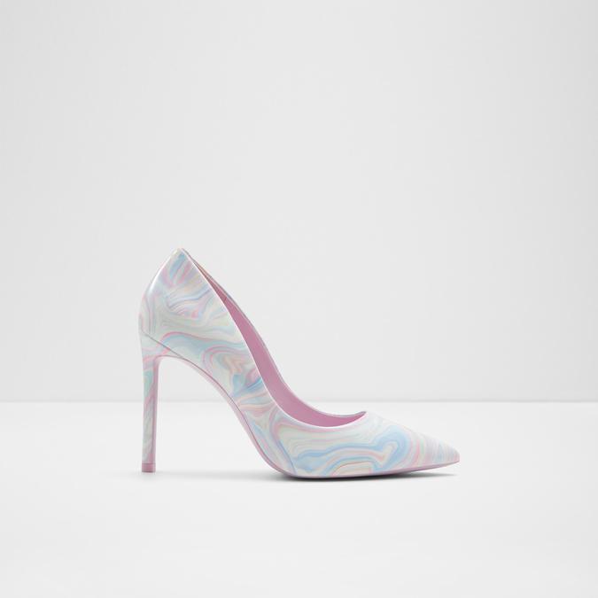 Dress Shoes Pink Hologram Iridescent Patent Leather Stiletto High Heels  Pumps Pointed Toe Slip On Shallow Celebrating Evening 12 10 8 From Madebag,  $65.92 | DHgate.Com