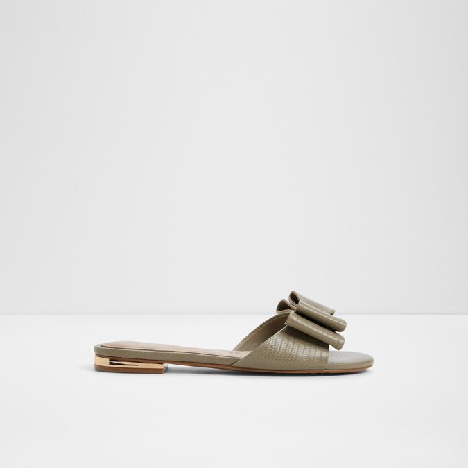 Eloquent-In Women's Green Flat Sandals