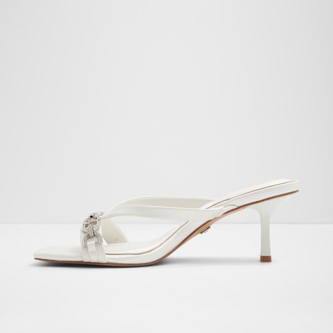 Marcelline Women's White Dress Sandals image number 4