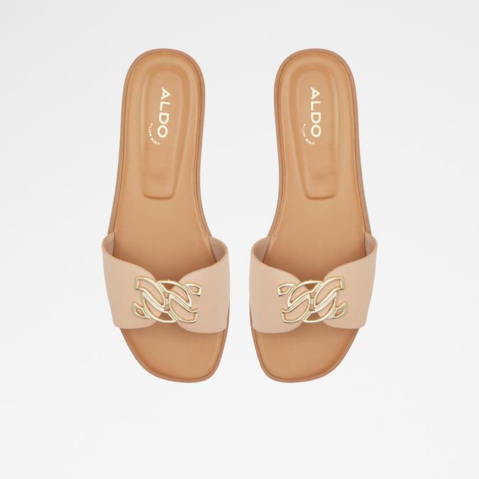 Damiana Women's Beige Flat Sandals