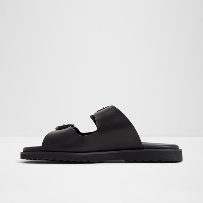 Kyroa-In Men's Black Double Band Sandals image number 3