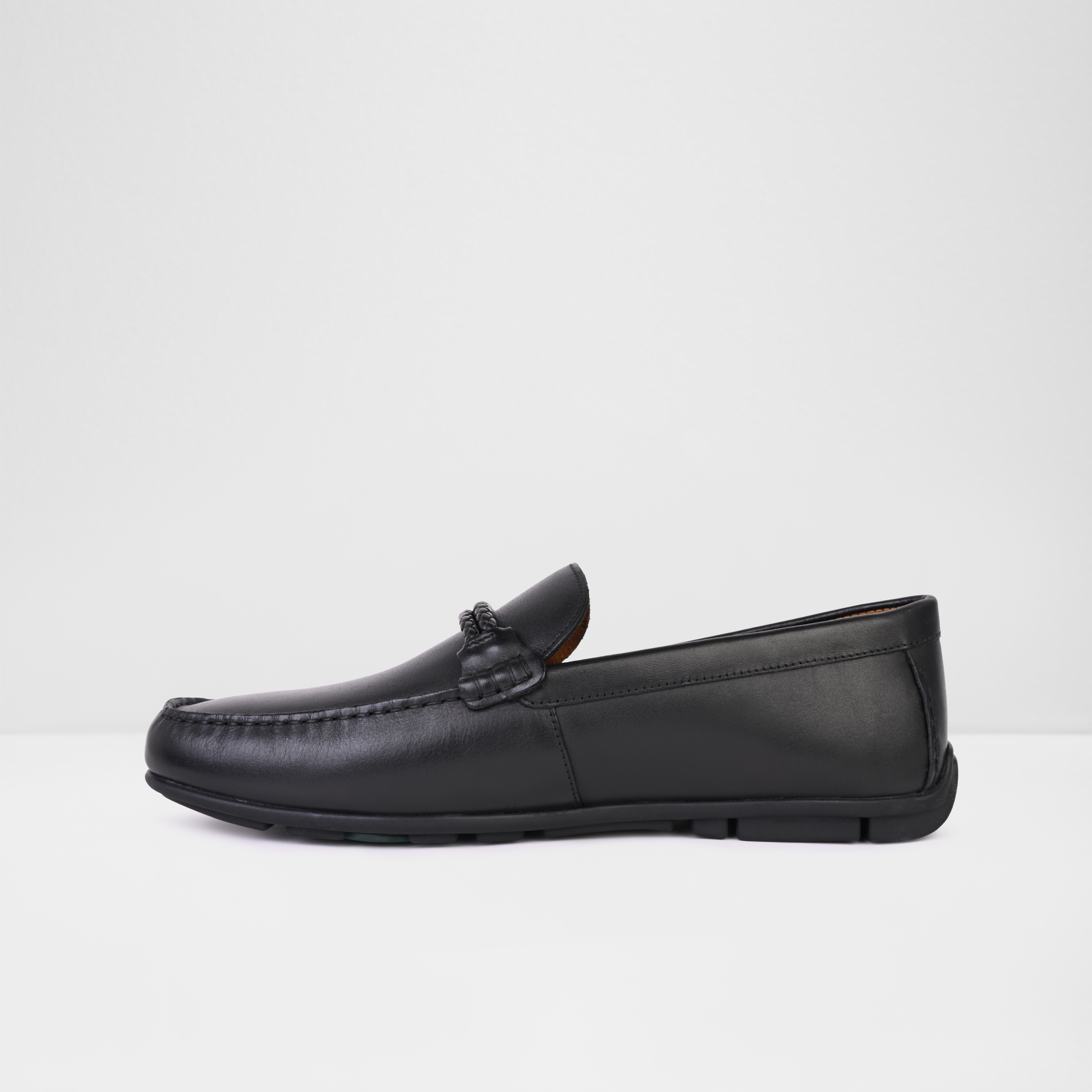 Fildesa-In Men's Black Moccasins image number 3