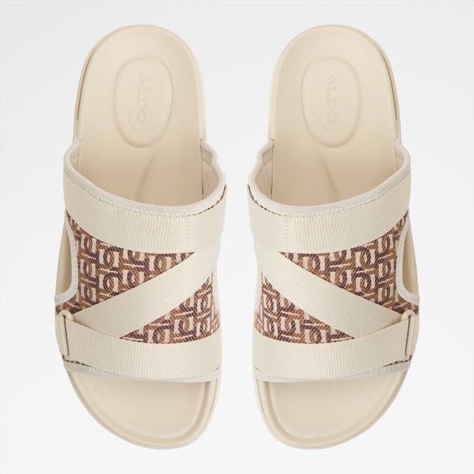 Deniels-In Men's Beige Strap Sandals