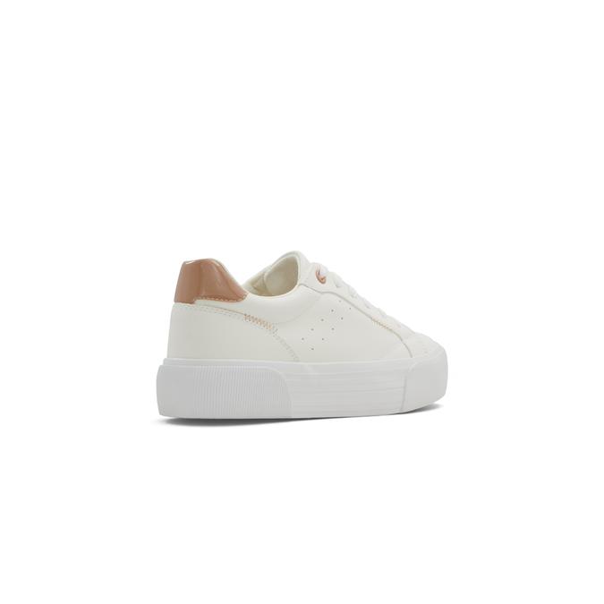 Feeona Women's White Sneakers image number 2