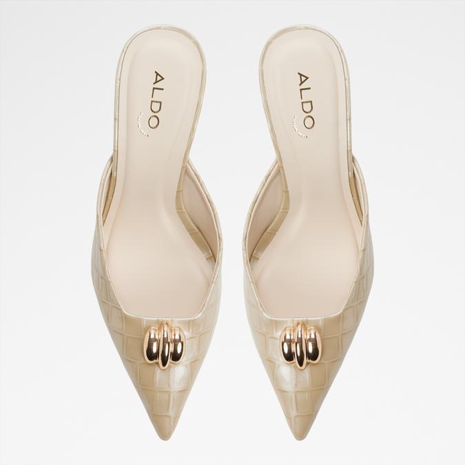 CARSYNN Off White Women Heels image number 5