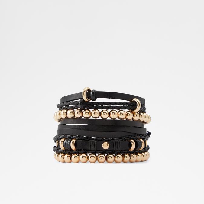 Steganopus Men's Black On Gold Bracelet image number 0