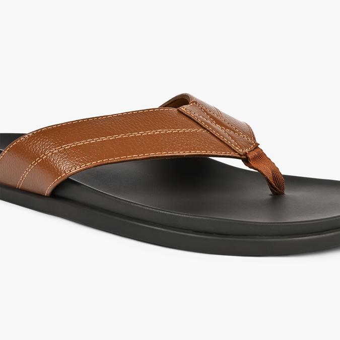 TRIBORD-IND Brown Men Thong Sandals image number 4