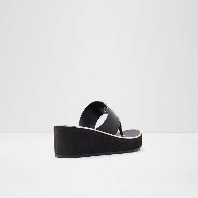 Toea Women's Black Sandals image number 2