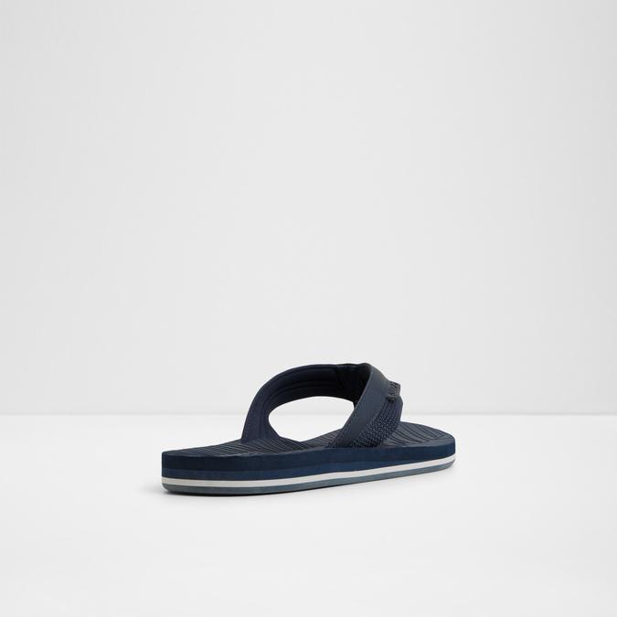 Kegana-In Men's Navy Thong Sandals image number 2