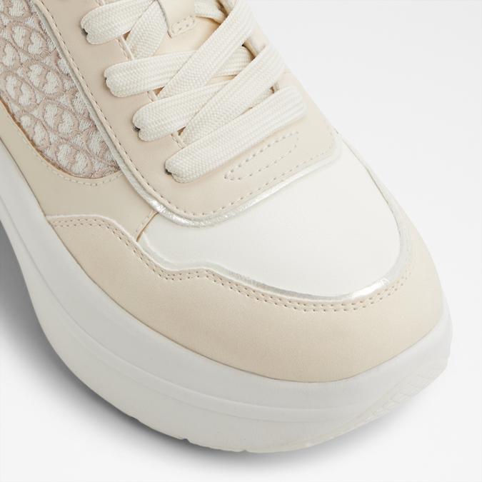 Rexsona-In Women's Beige Sneaker Wedges image number 5